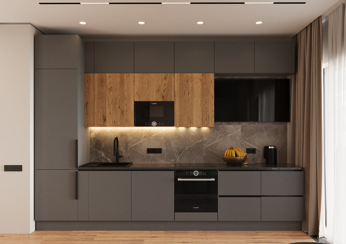 Дизайн интерьера кухни