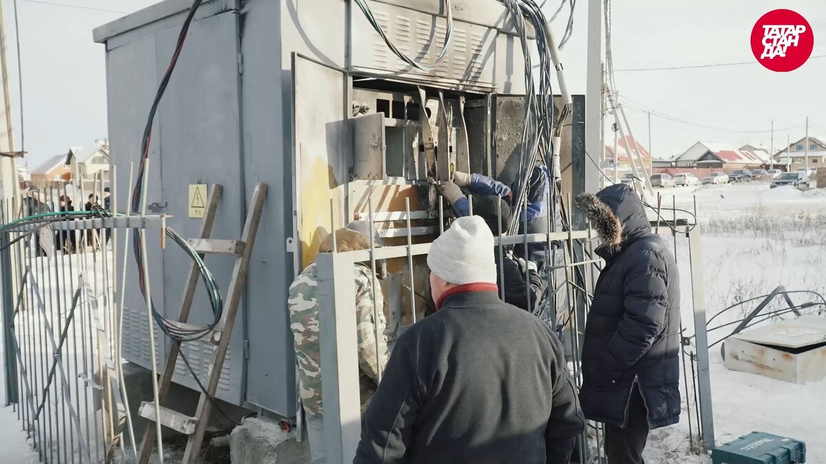 Полторы тысячи семей замерзают в поселке «Усадьба» под Челнами. Всё из-за нехватки электричества и отсутствия газа.-2