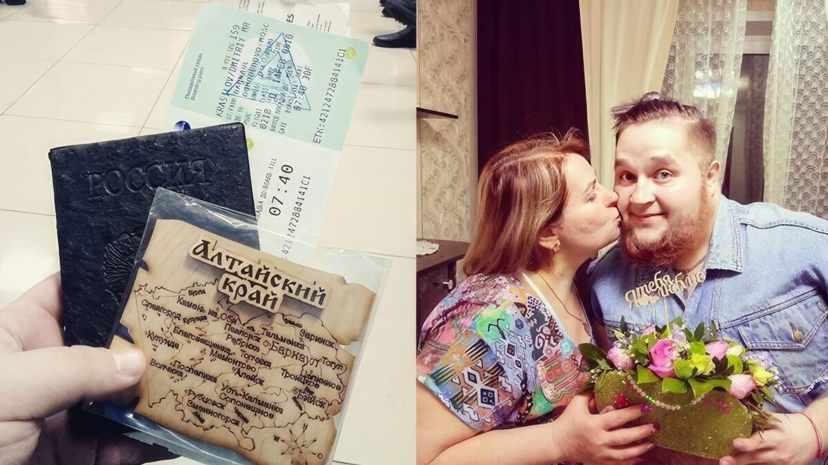    Дмитрий Красилов родом из Алтайского края (на фото справа с мамой)