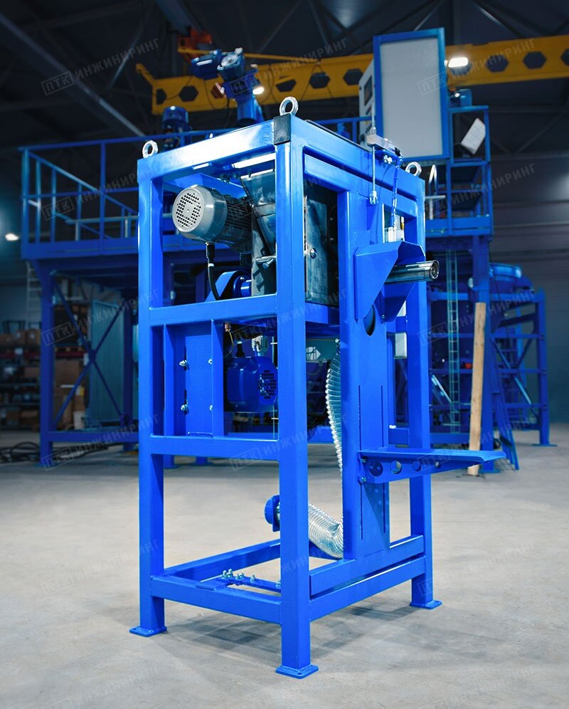 Шнековый фасовщик в клапанные мешки ФКМ.Ш 