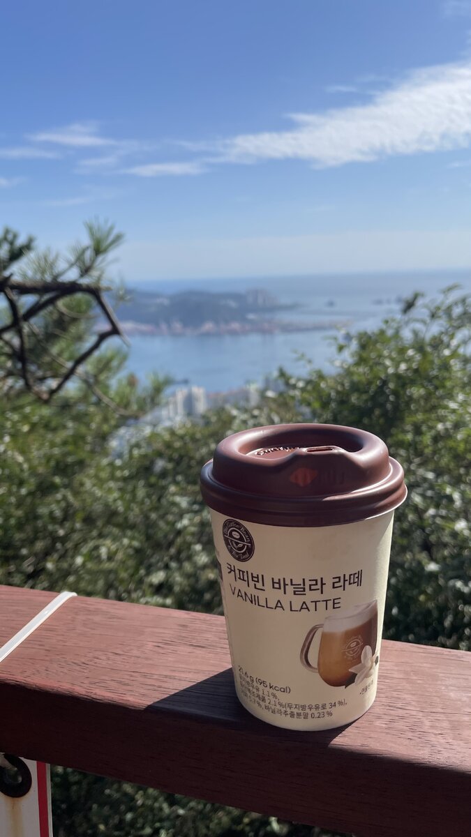Прекрасный холм в городе Пусан (BUSAN)