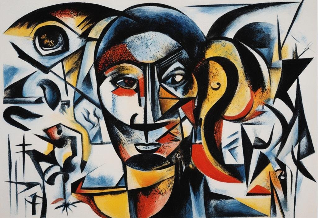 Совместные художественные фантазии автора блога и ИИ на тему поста