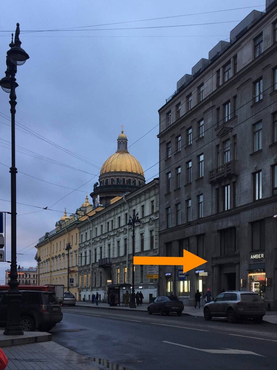 Дом 19 на Малой Морской (бывш. ул. Гоголя) 