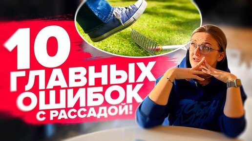 ПОЧЕМУ ГИБНЕТ РАССАДА? ГЛАВНЫЕ ОШИБКИ