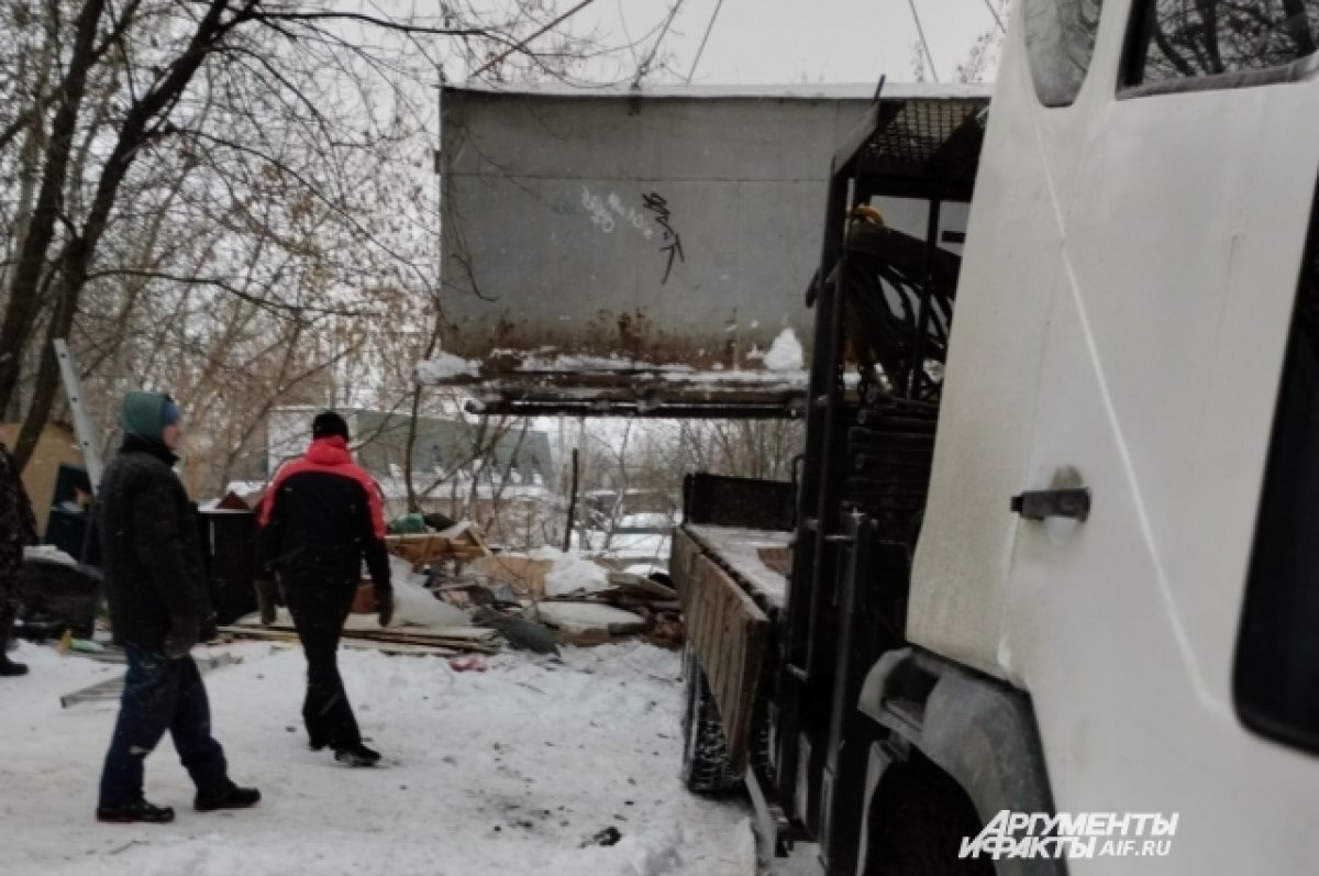    В Перми администрация демонтирует гаражи, не связываясь с владельцами