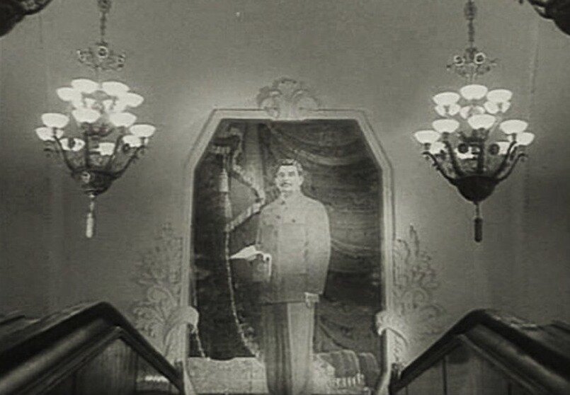 Мозаика со Сталиным, которая должна была встречать гостей