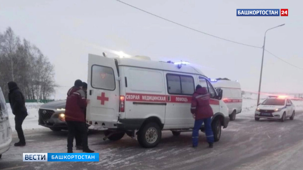    В ДТП на трассе в Башкирии 12-летняя пассажирка такси получила тяжелые травмы