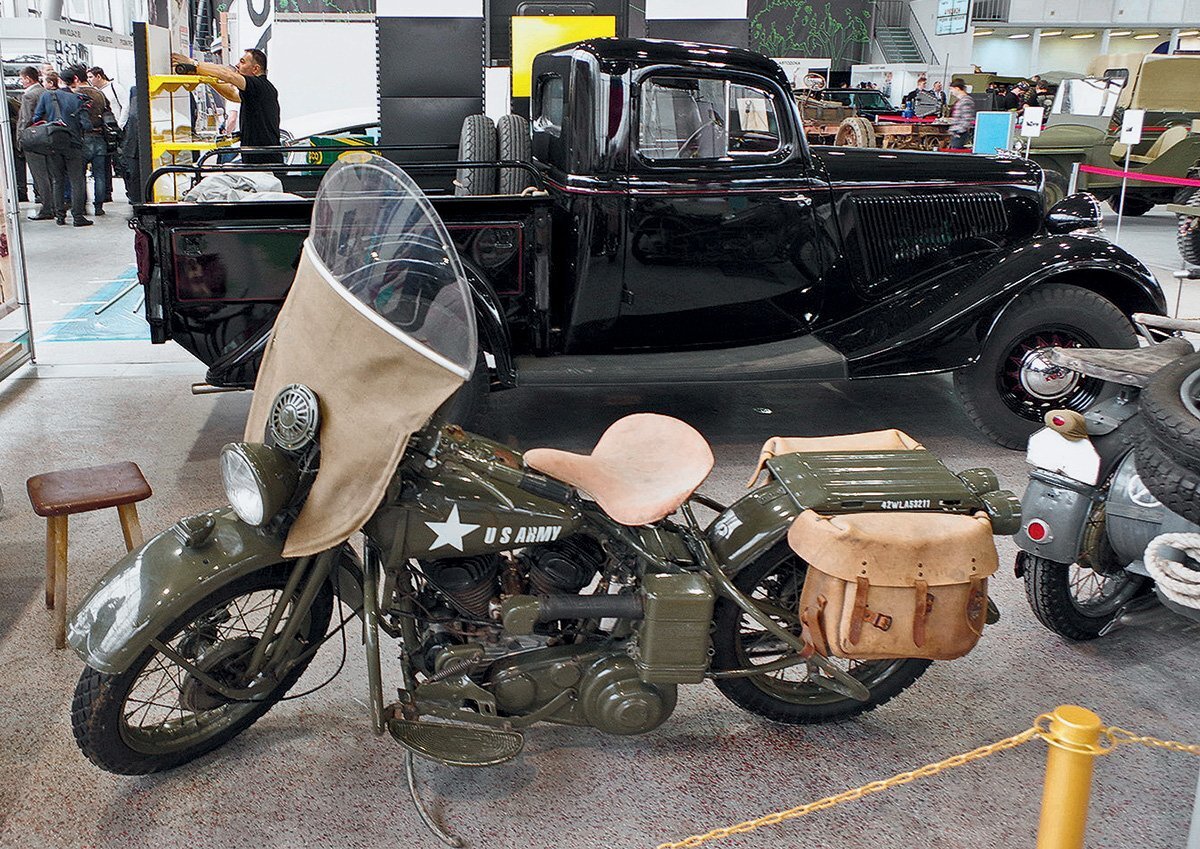 За годы войны в СССР по ленд-лизу было поставлено 35 170 импортных мотоциклов.