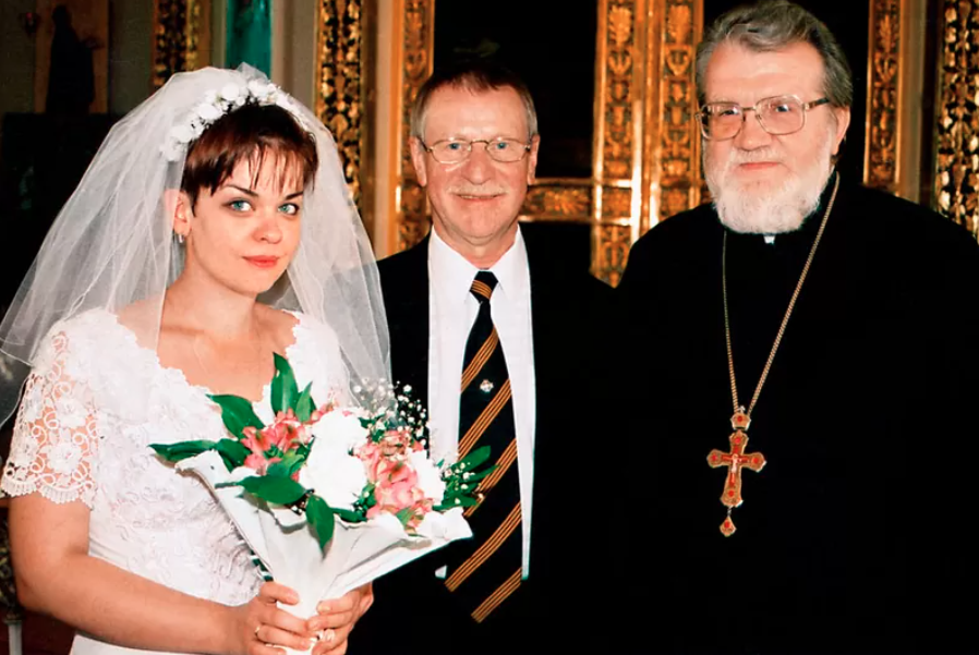 Венчание Натальи Вяль и Ивана Краско