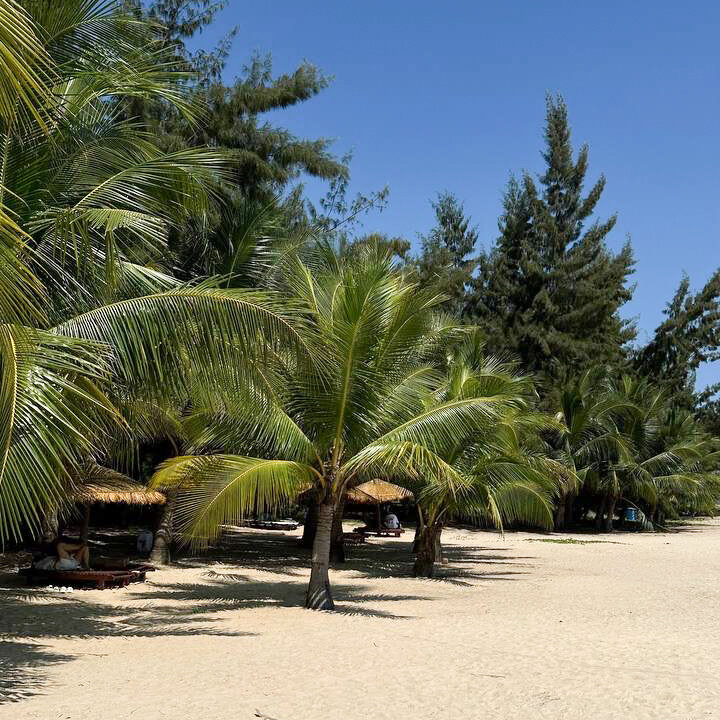 Хайнань, пляж у отеля Palm Beach Resort & Spa Sanya