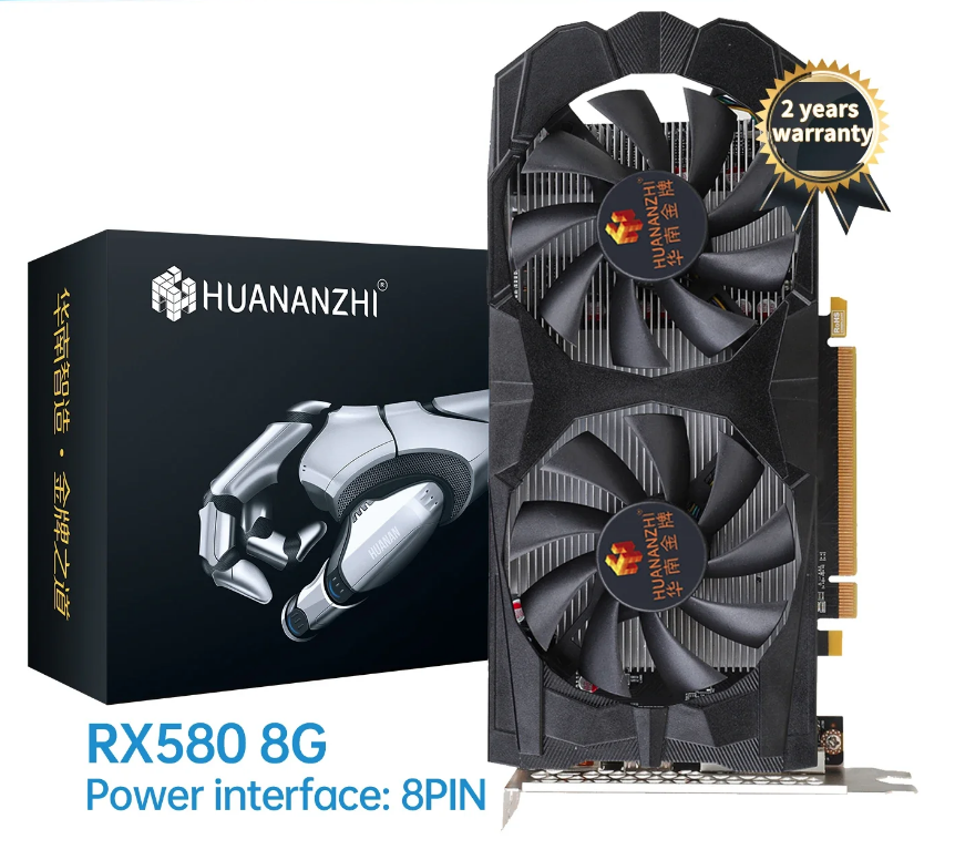 HUANANZHI RX 580 8G 2048SP 