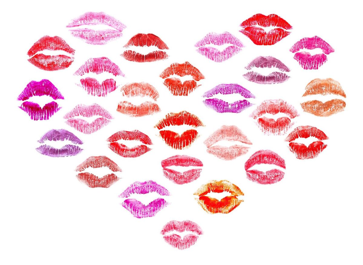 Поцелуи все разные, все, нет ни одного похожего. Изображение из сети