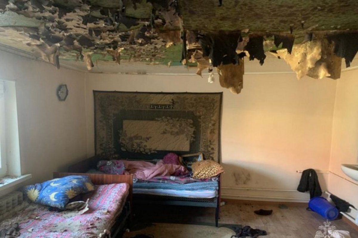    Из-за взрыва газа в доме в КБР погибла женщина, и попал в больницу мужчина