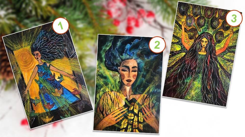 Метафорические карты «Сила твоя», авт. Ю. Арнт. Фото мое