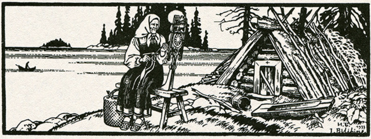 тут и далее используются иллюстрации Ивана Яковлевича Билибина