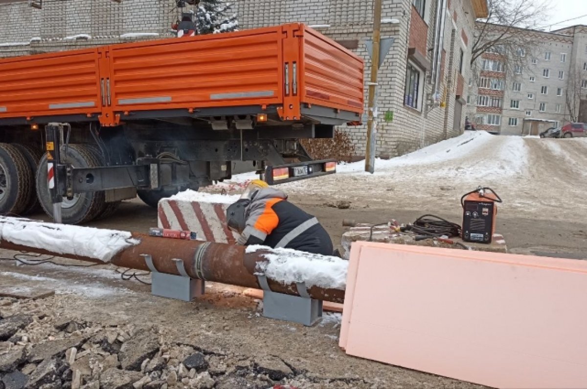    В Соликамске одна за другой происходили аварии на сетях.