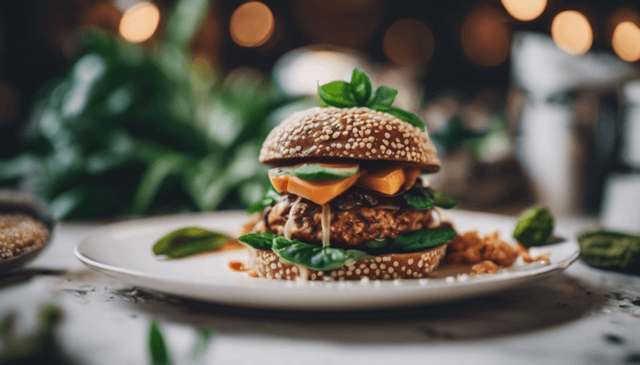 Веганский бургер