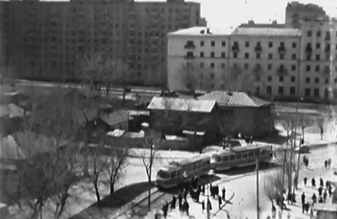 Уникальные фото! 1970: вид на Осипенко, Ново-Садовую и пр. Ленина в Куйбышеве (Самара)