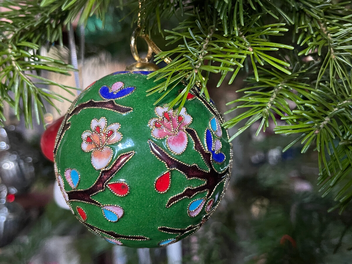 Мои китайские эмалевые шары