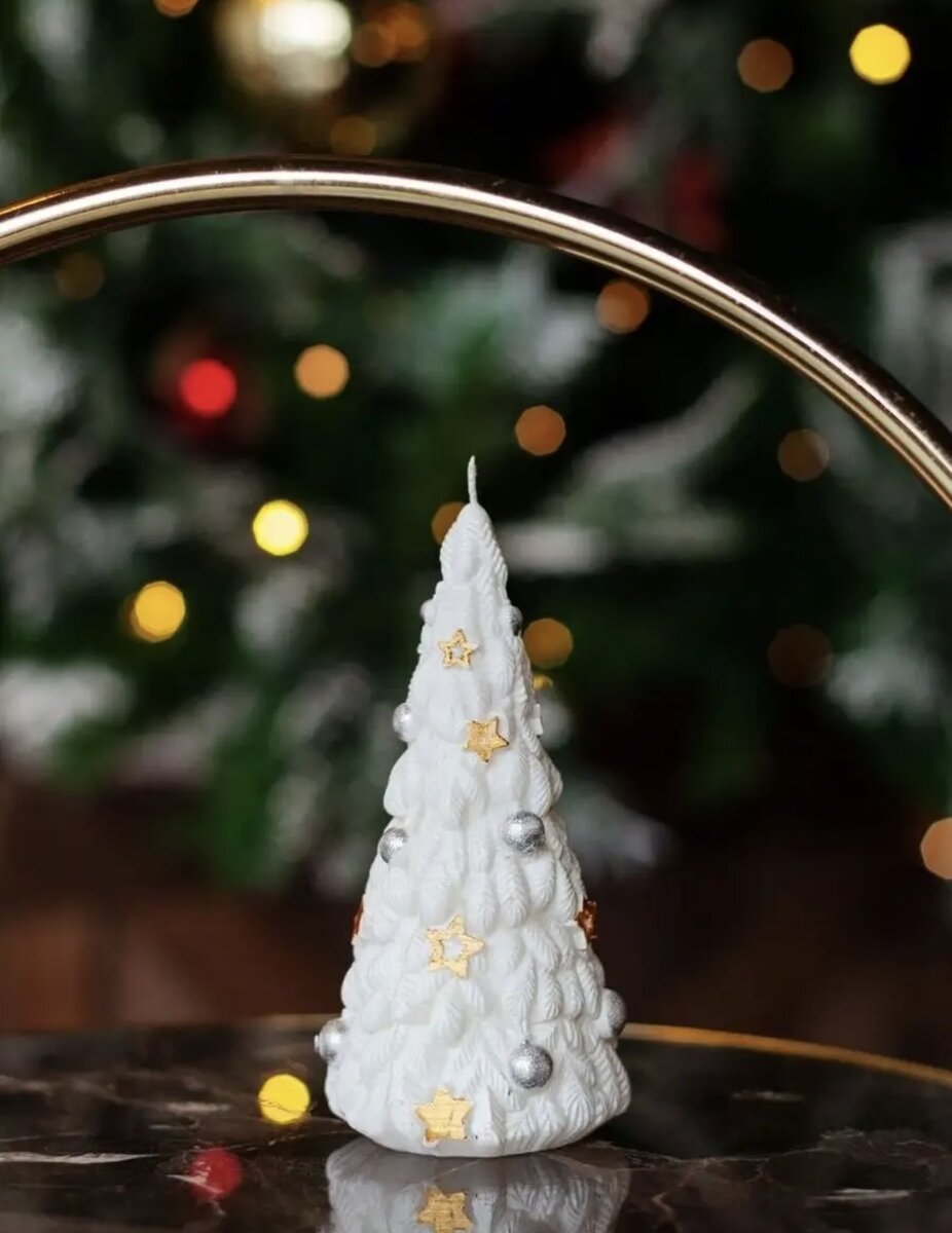 molti Свеча свечка елка новогодняя в подарок