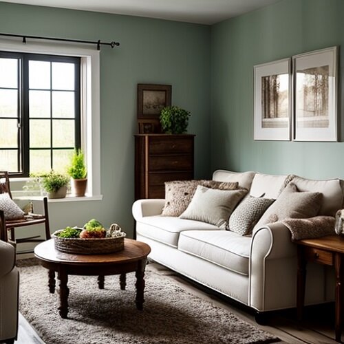 Интерьер квартиры в стиле кантри