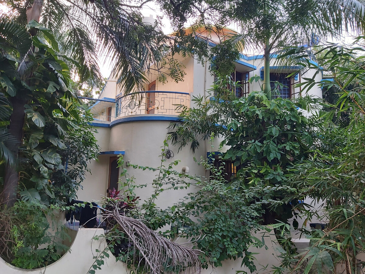 Жилые дома в Индии. Архитектура. Дизайн малина.