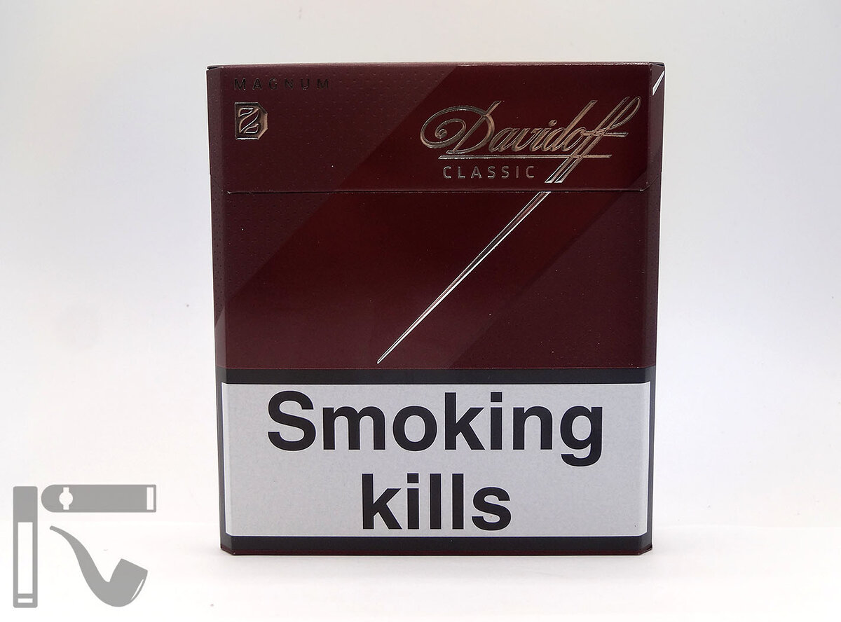 Сигареты Davidoff Classic Magnum. Фото: © канал "Уголок Курильщика"