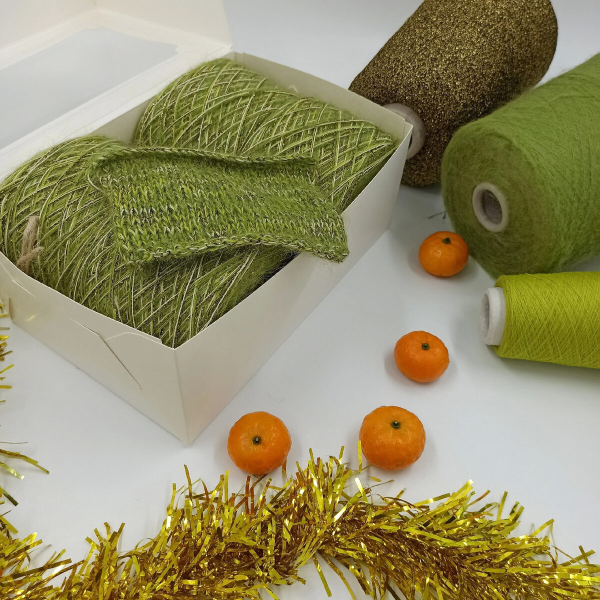 Создаем праздничное настроение и новую пряжу 