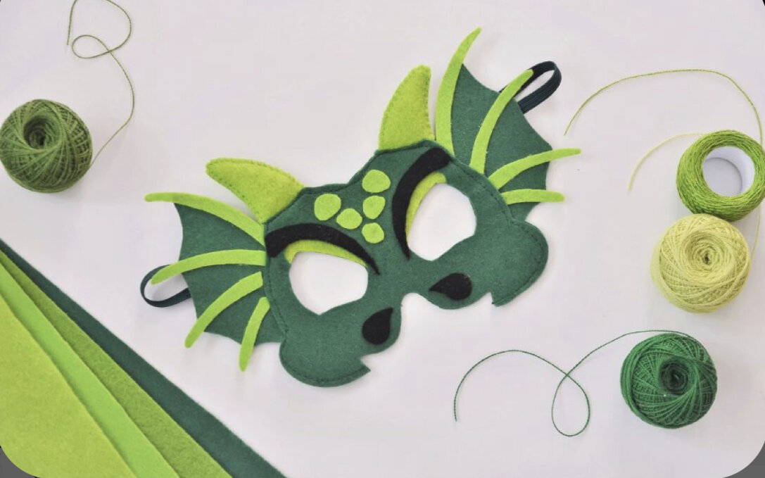 Новогодние маски своими руками: шаблоны для распечатки