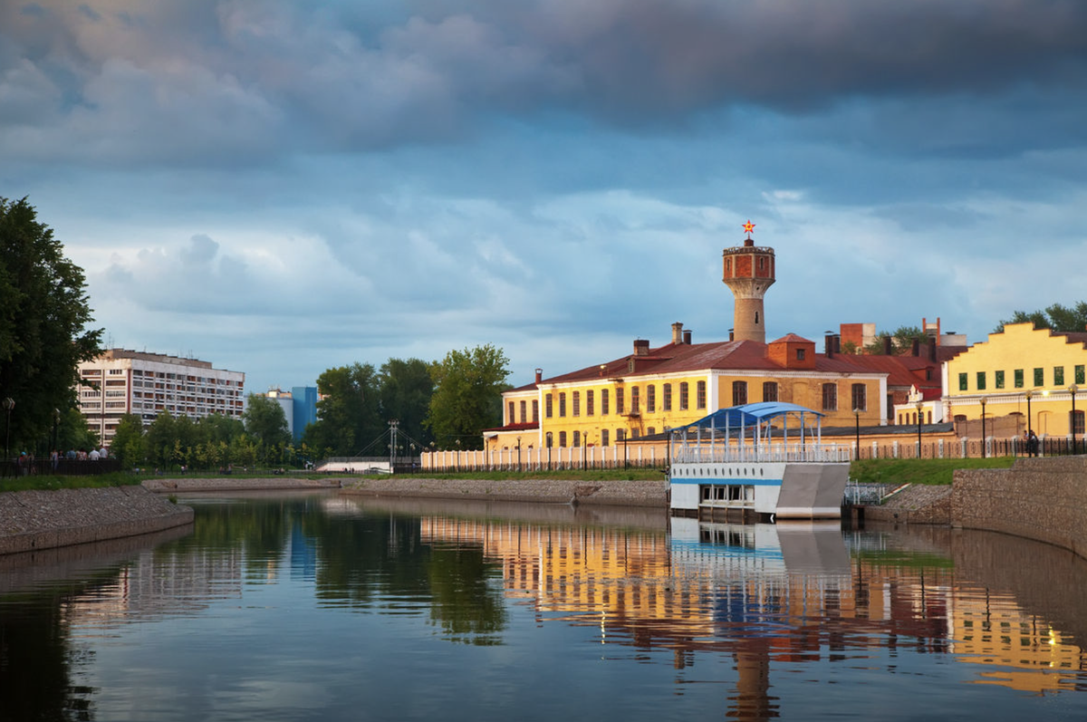 Река Уводь в Иванове