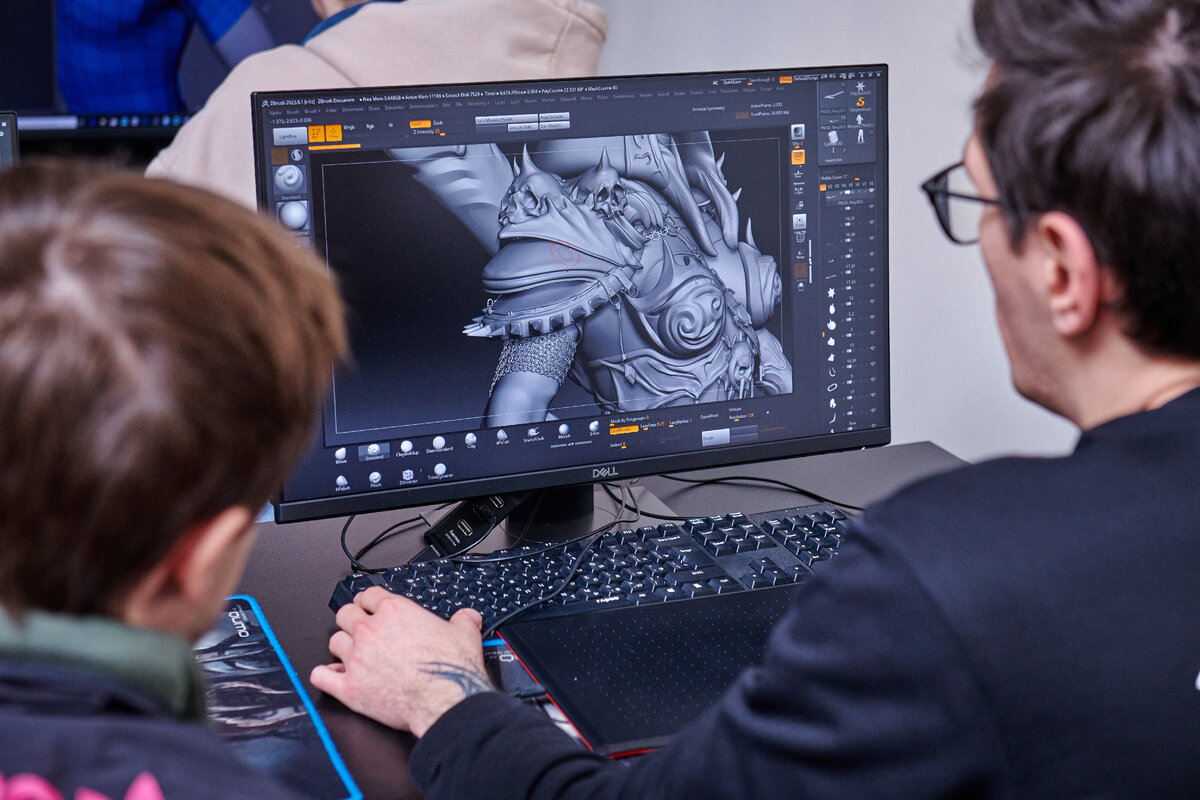 Фото с курса «3D-художник по персонажам»