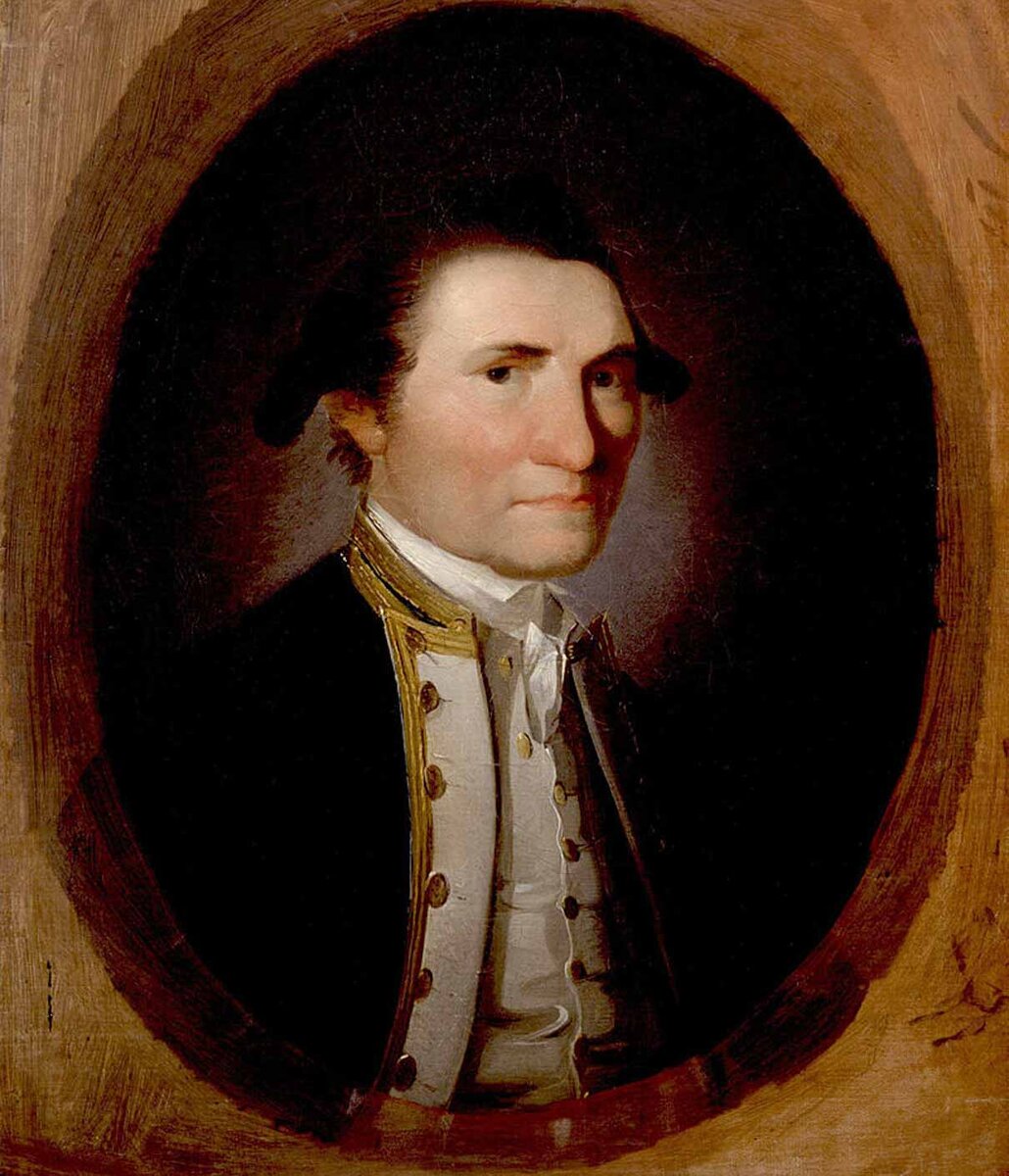 Д. Уэббер. Портрет Джеймса Кука