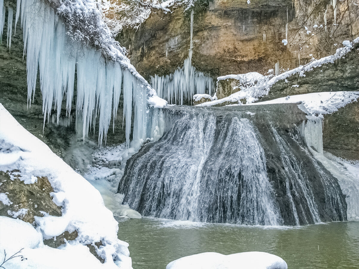 Гузерипль водопады