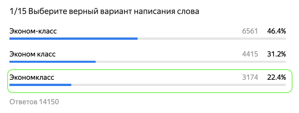 Верно: экономкласс.