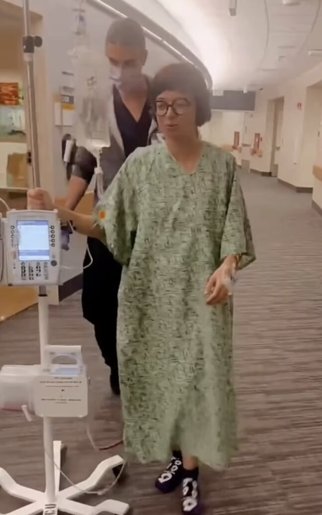    Кейт Микуччи сделали успешную операциюКадр из видео