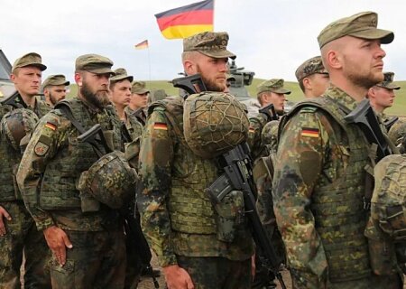    Германия собралась разместить свой военный контингент на границе с РФ