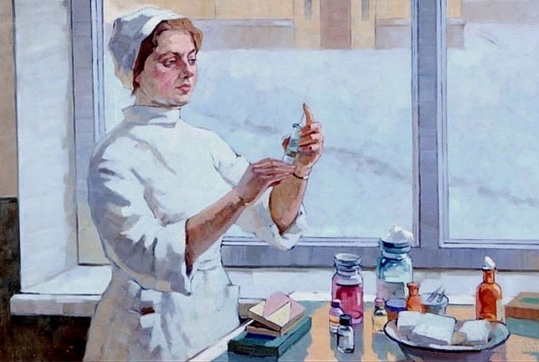 Михаил нестеров «портрет хирурга с. Гришачев николай иванович медсестра 1968. Фельдшер масло. Медицина в живописи художников. Художник рашит нурмухаметов картины.