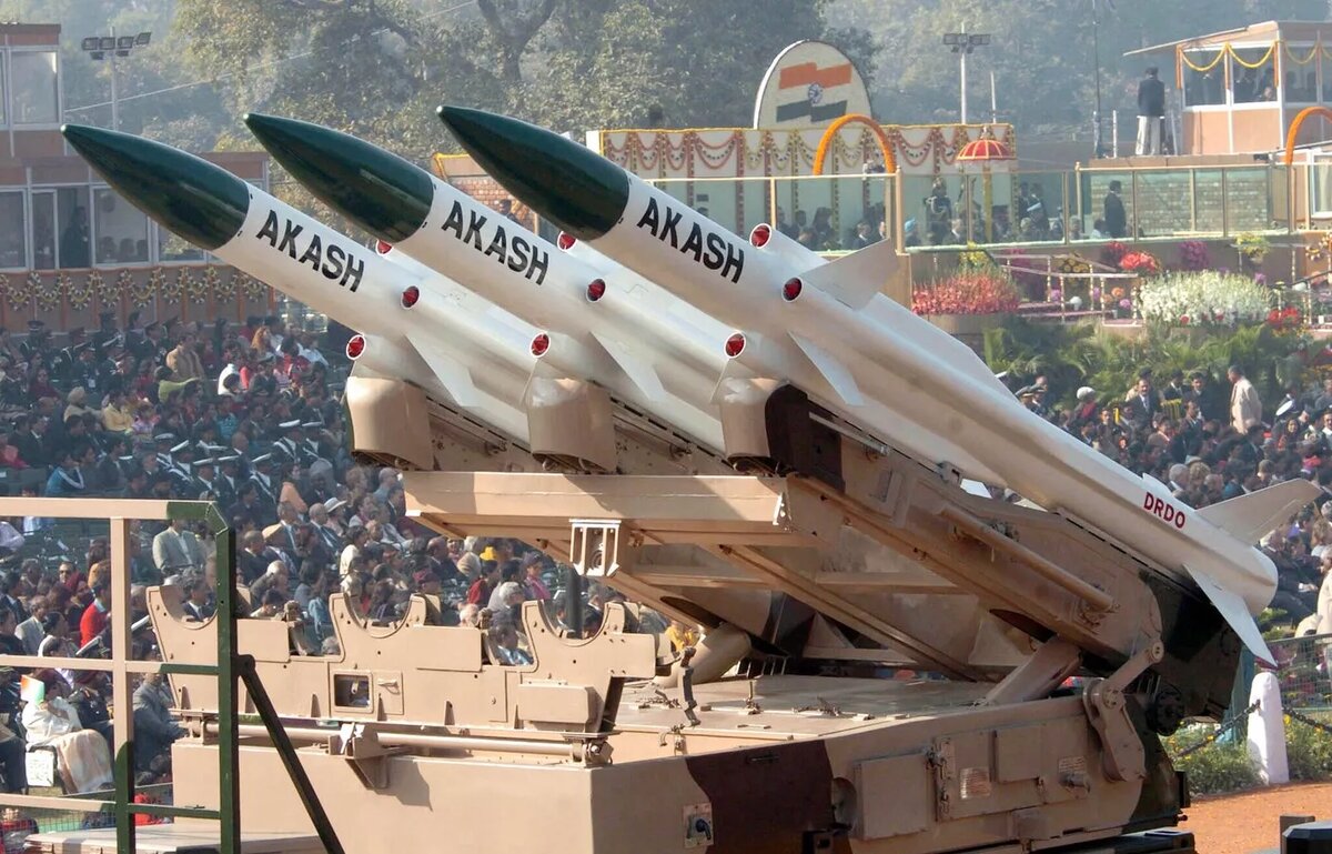 © Photo : Ministry of Defence of India / The 'Akash'