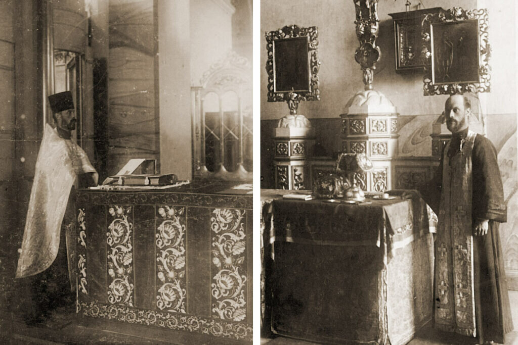 Отец Сергий в соборе слободы Кукарка. Фото: https://pravoslavie.ru/