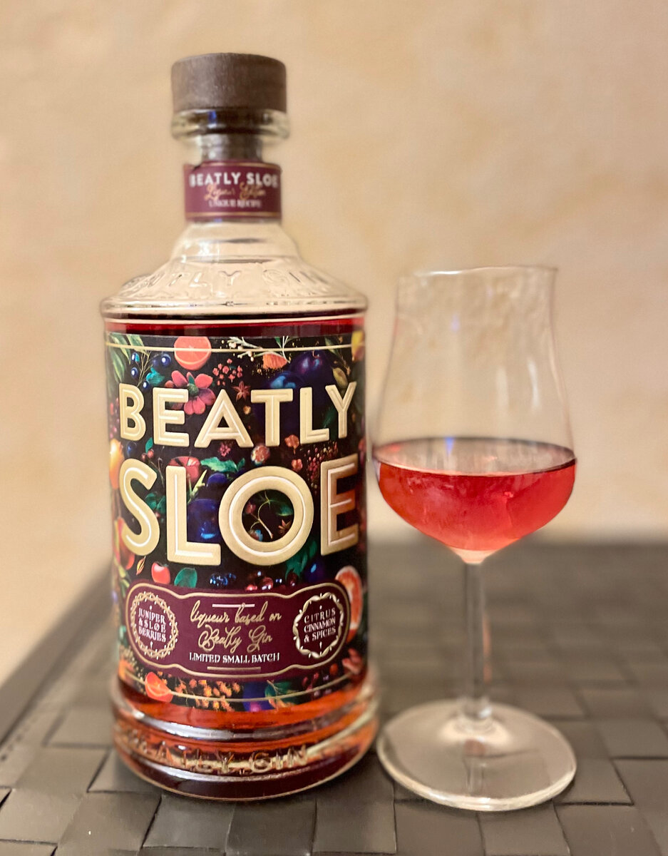 Beatly Gin. Ликер Beatly Sloe с чем пить.