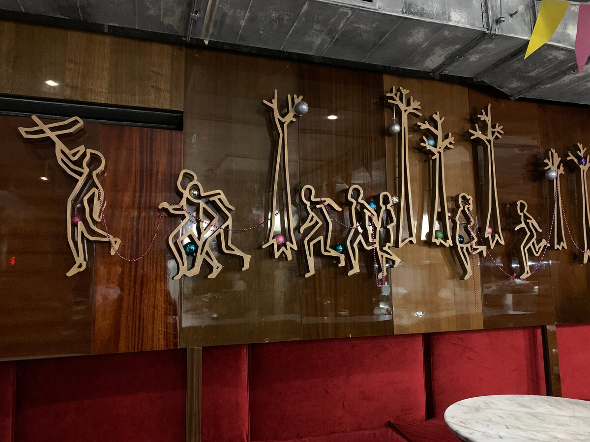 Панно в советском стиле