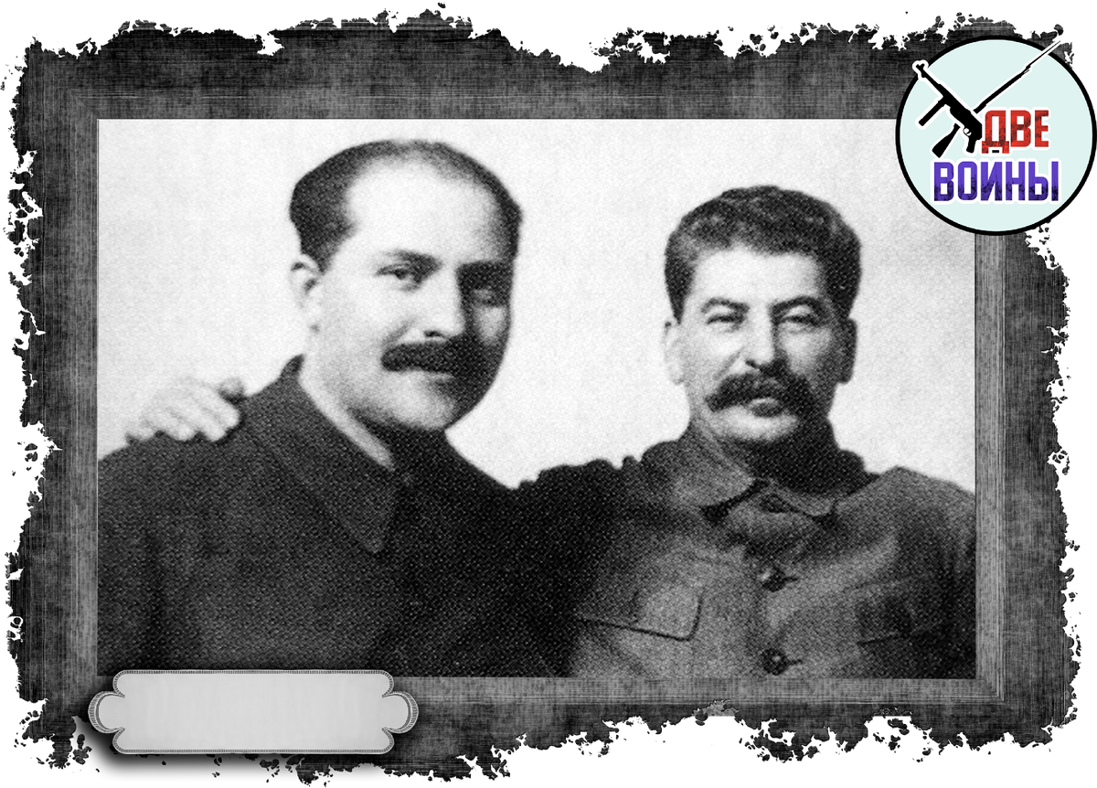 Каганович и Сталин. Фото в свободном доступе.