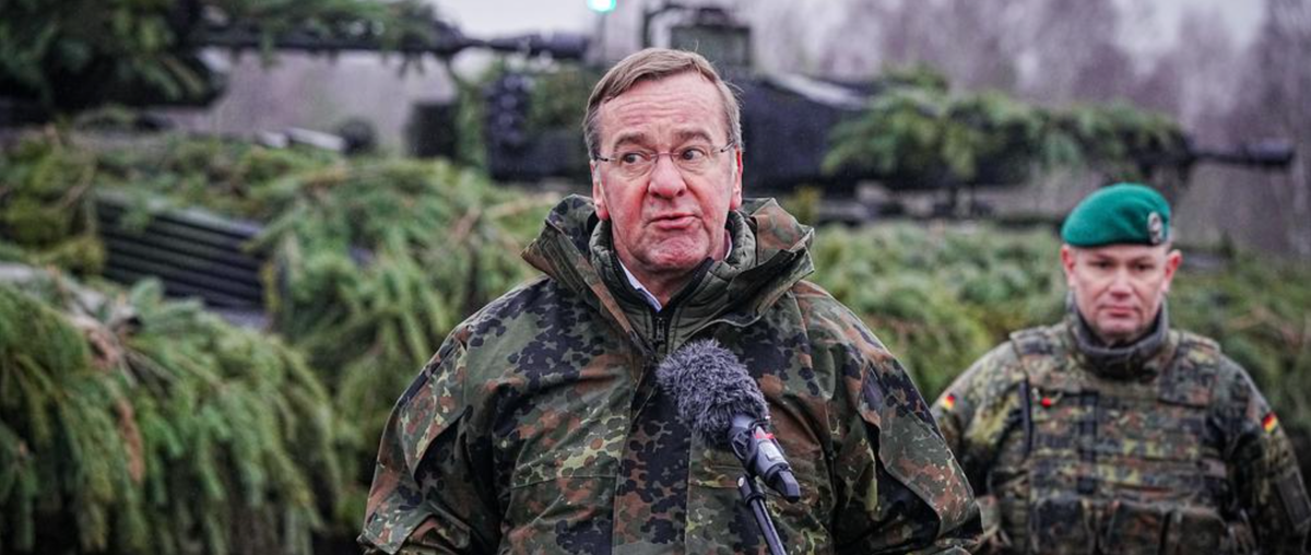 Министр обороны Германии Борис Писториус © dpa/Kay Nietfeld