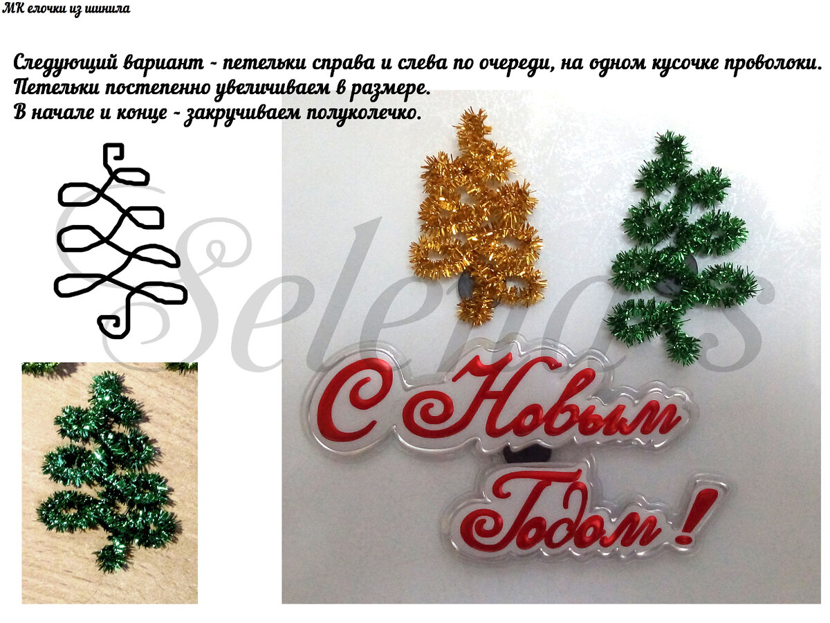 Стильная елка из пайеток своими руками DIY МК Новогодняя елочка для декора Новогодние поделки