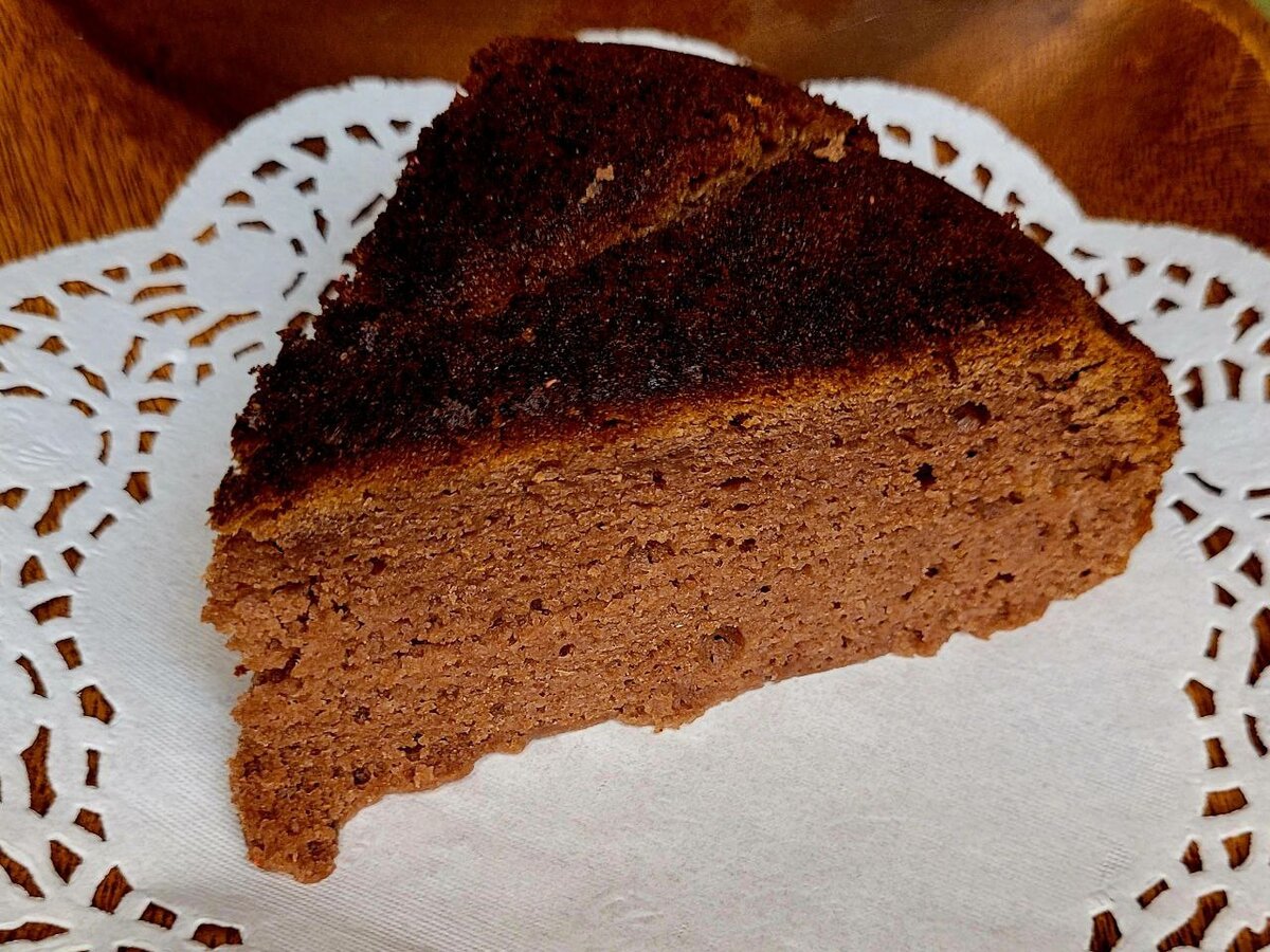 Все, что осталось от вчерашнего бисквита сегодня )))