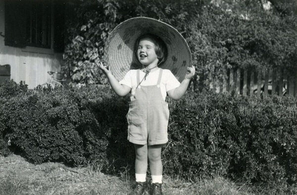    Эди в детстве