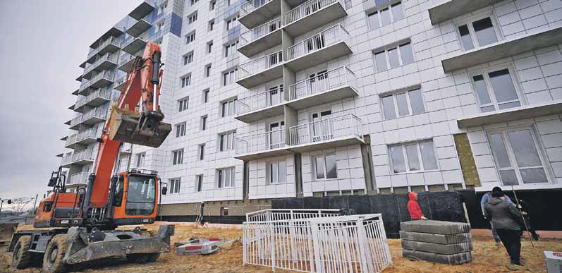 Новые территории возрождаются на глазах. В Мариуполе таких домов при Украине не строили Фото: Алексей Сухов/РИА Новости