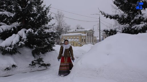 Зимняя сказка в сибирской глубинке