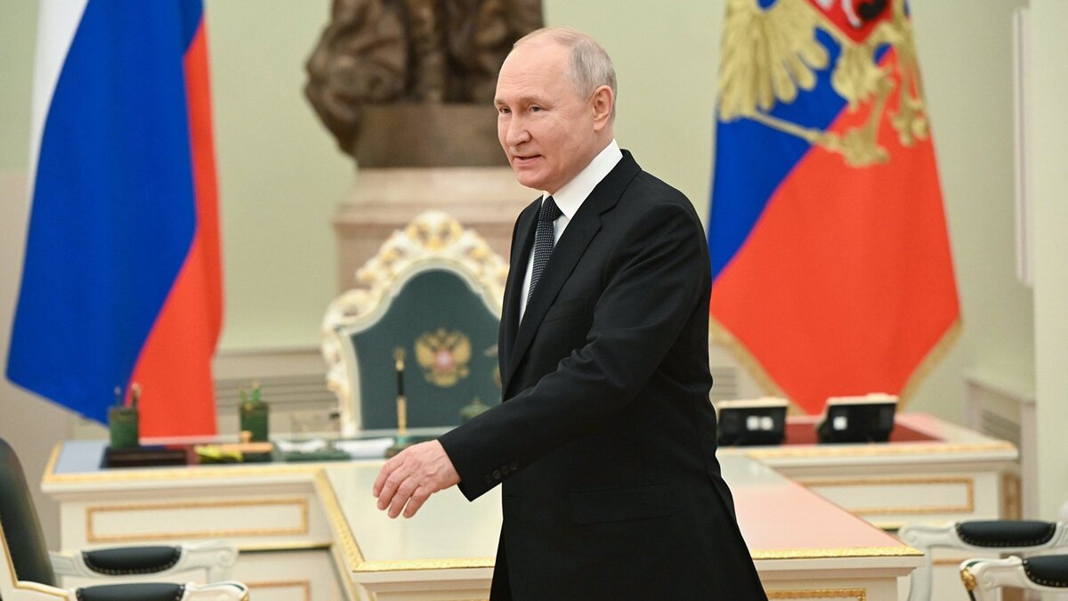    Встреча президента РФ В. Путина с премьер-министром Ирака М. ас-Судани© РИА Новости . Сергей Гунеев