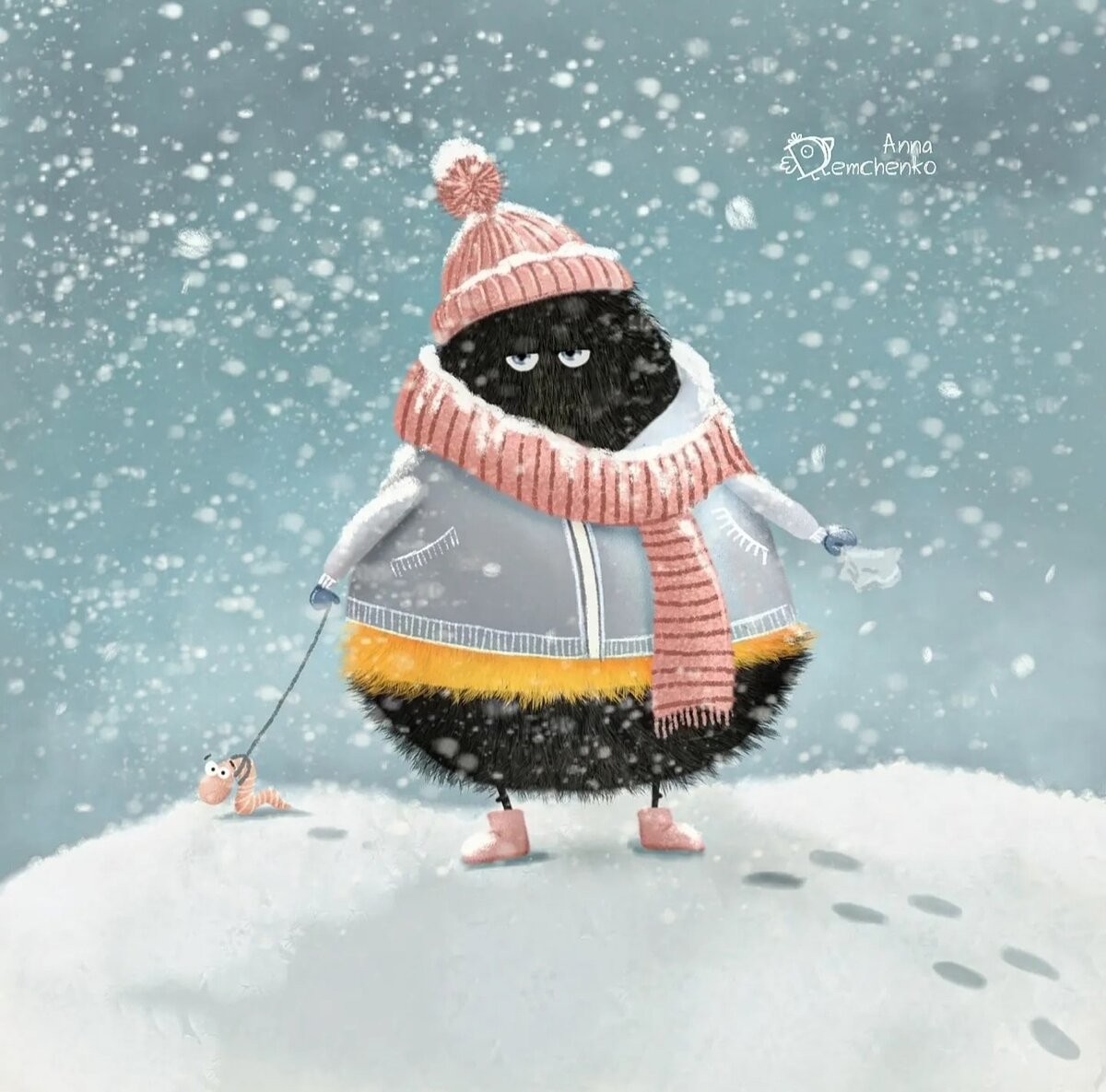 "Выгул" Художник Анна Демченко (vk.com/dem_anka)